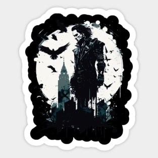 the crow Sticker